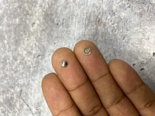NEW, Hotfix Dome Studs, 100 Pcs, 5mm (XSmall) SILVER, Great for Denim, Sweaters, Camo Jackets, Belts, Bags, Shoes, Crafts,  MORE!