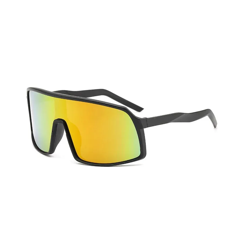 New Large Frame Joined Body Sunglasses Outdoor Cycling for Women Sun Glasses Men Running Protection Eyewear UV400 Oculos De Sol