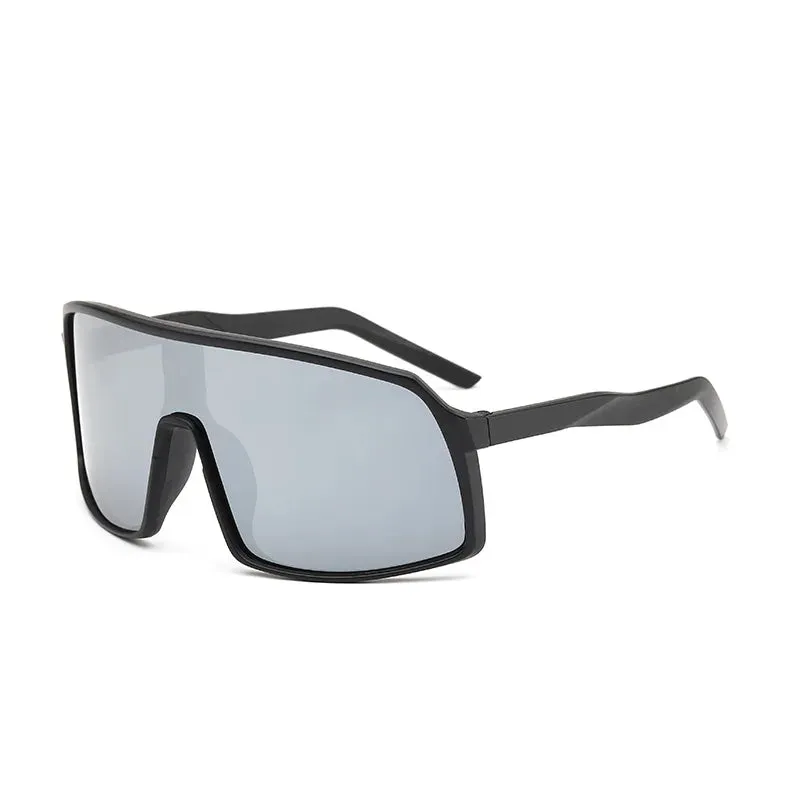 New Large Frame Joined Body Sunglasses Outdoor Cycling for Women Sun Glasses Men Running Protection Eyewear UV400 Oculos De Sol