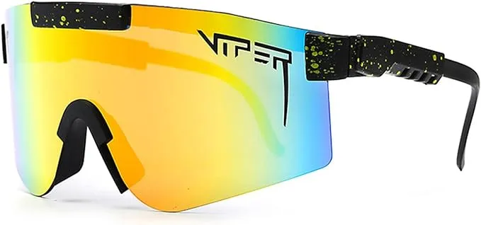 New Pit Viper P-V Polarized Cycling Sunglasses,UV400 Polarized Sunglasses for Men and Women Driving Running Climbing Fishing Golf