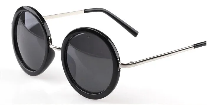 New Retro Round Sunglasses Women Brand Designer Vintage Sun Glasses Women Coating Sunglass Oculos De Sol Gafas lunette de soleil