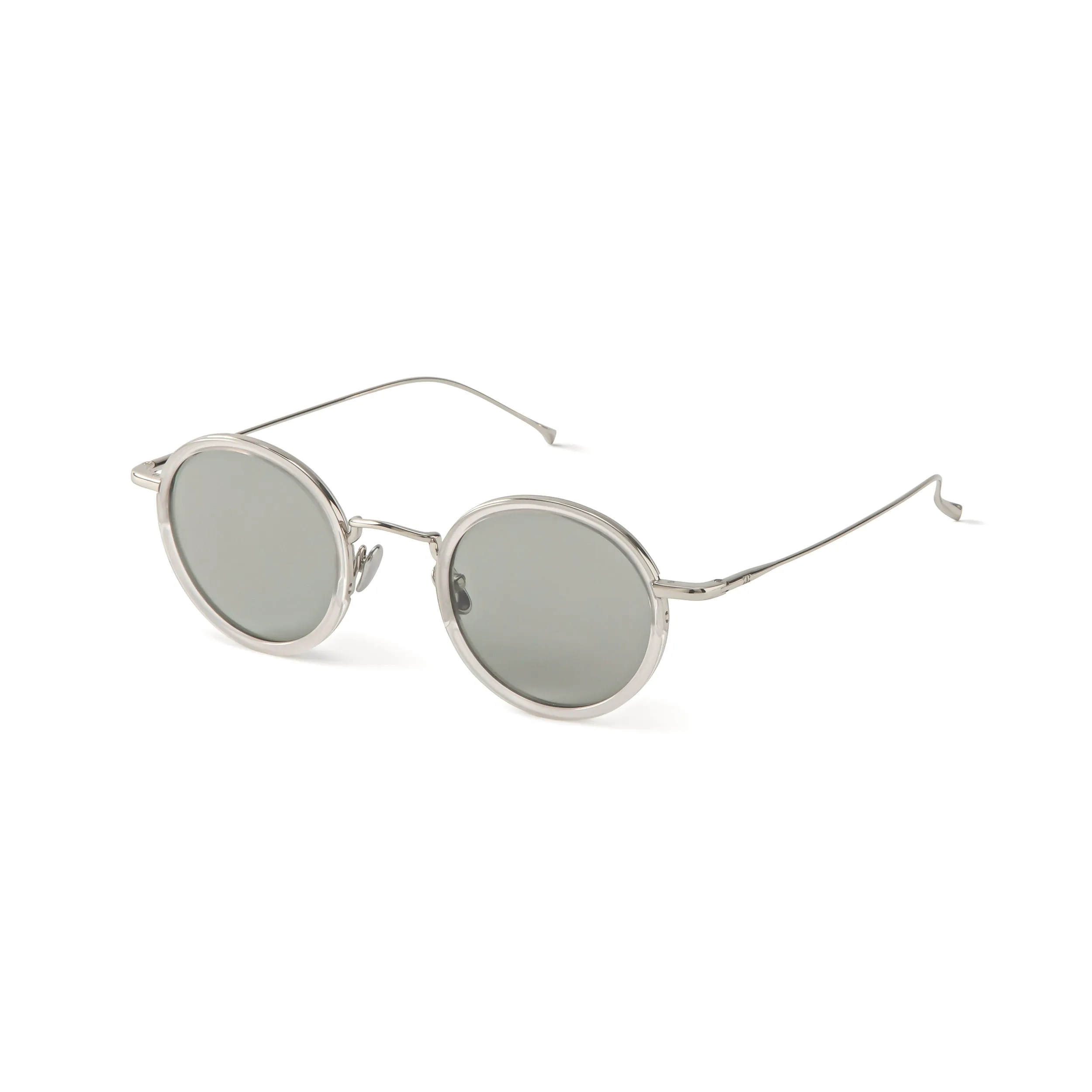 Nicolas Sun Clear Light Grey & Silver