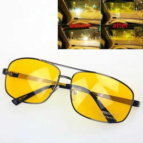 Night Driving Glasses Anti Glare Vision Driver Safety Sunglasses high quality