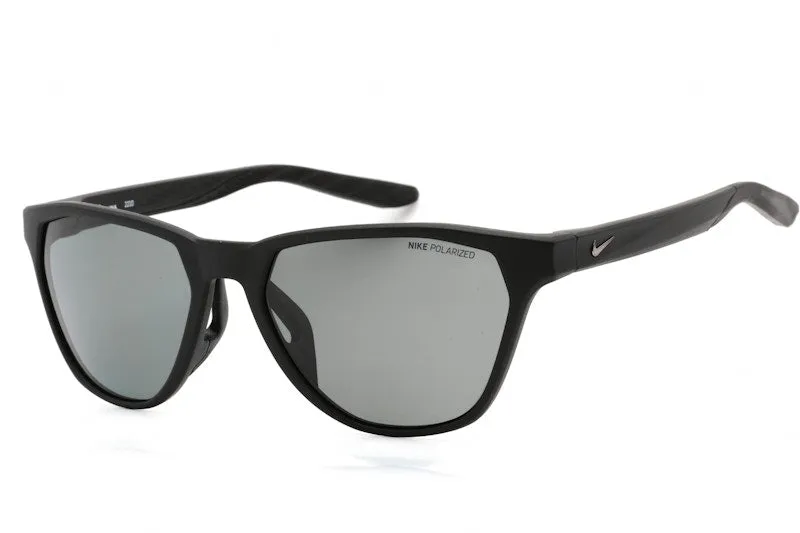 Nike Maverick Rise Sunglasses Matte Black/Grey Polarized