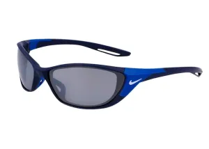 Nike Zone Sunglasses Matte Midnight Navy/Silver Flash
