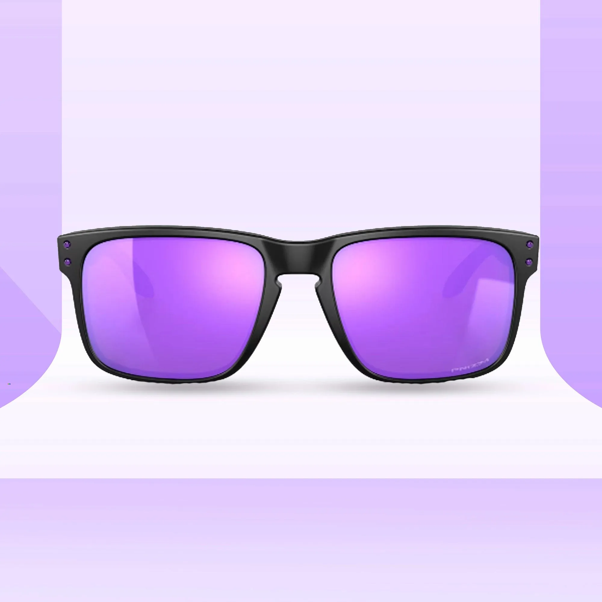 Oakley Holbrook Matte black Prizm Violet Sunglass