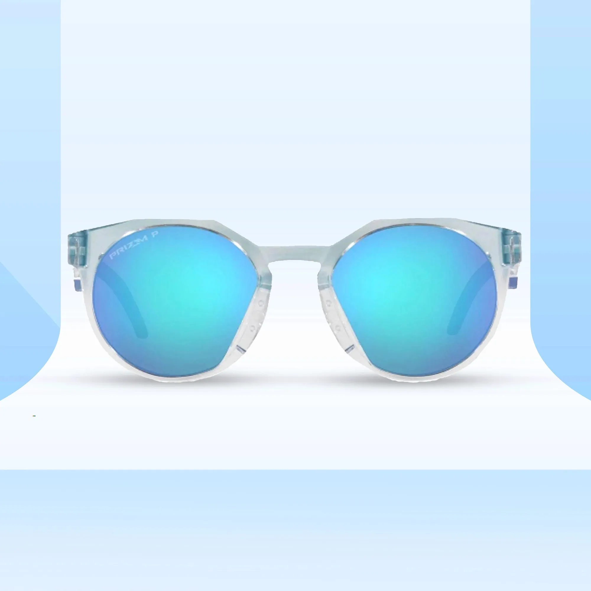 Oakley HSTN Blue ice Prizm Sapphire Polarized Sunglass
