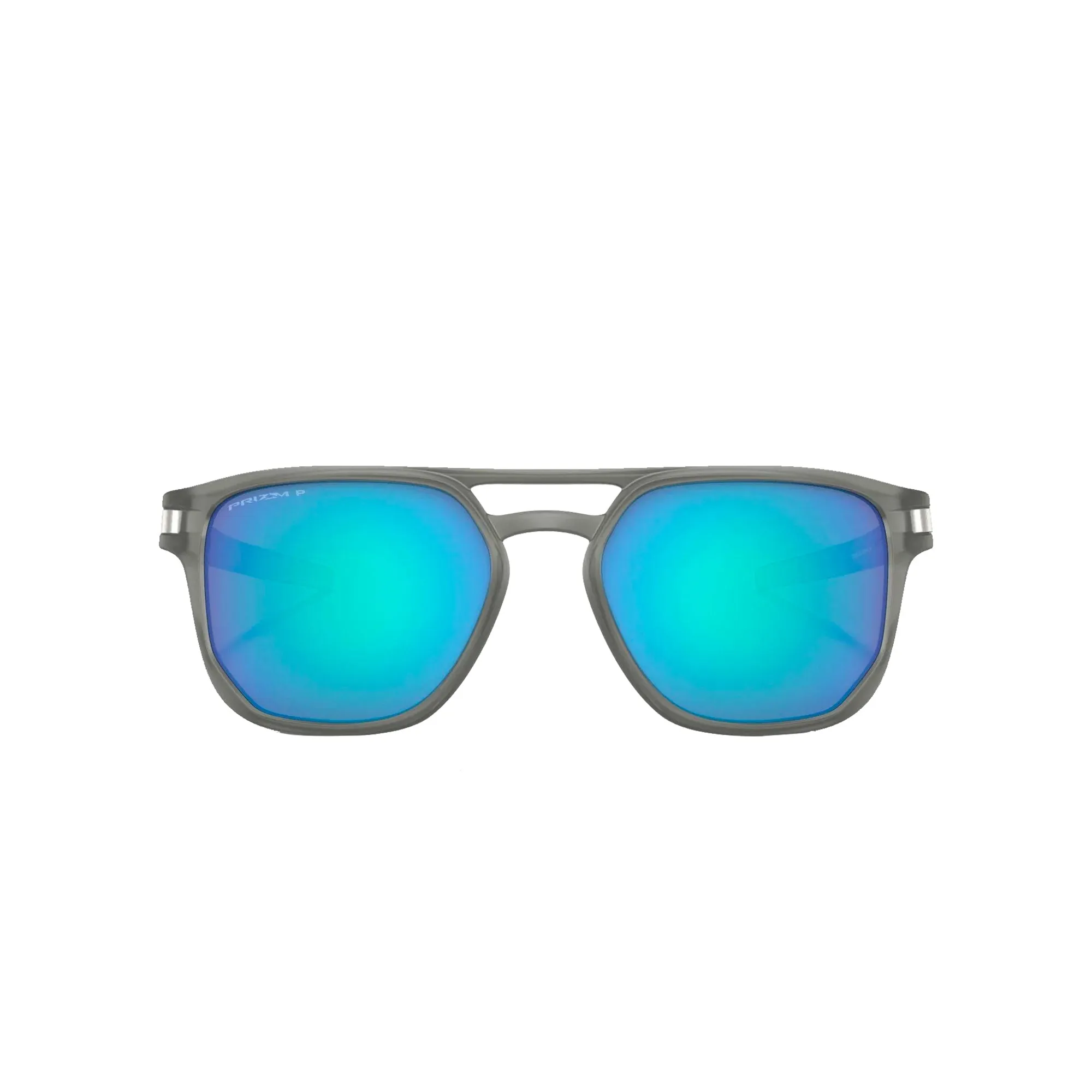 Oakley  Latch Beta Matte Grey Prizm Sapphire Irid Polar Sunglass