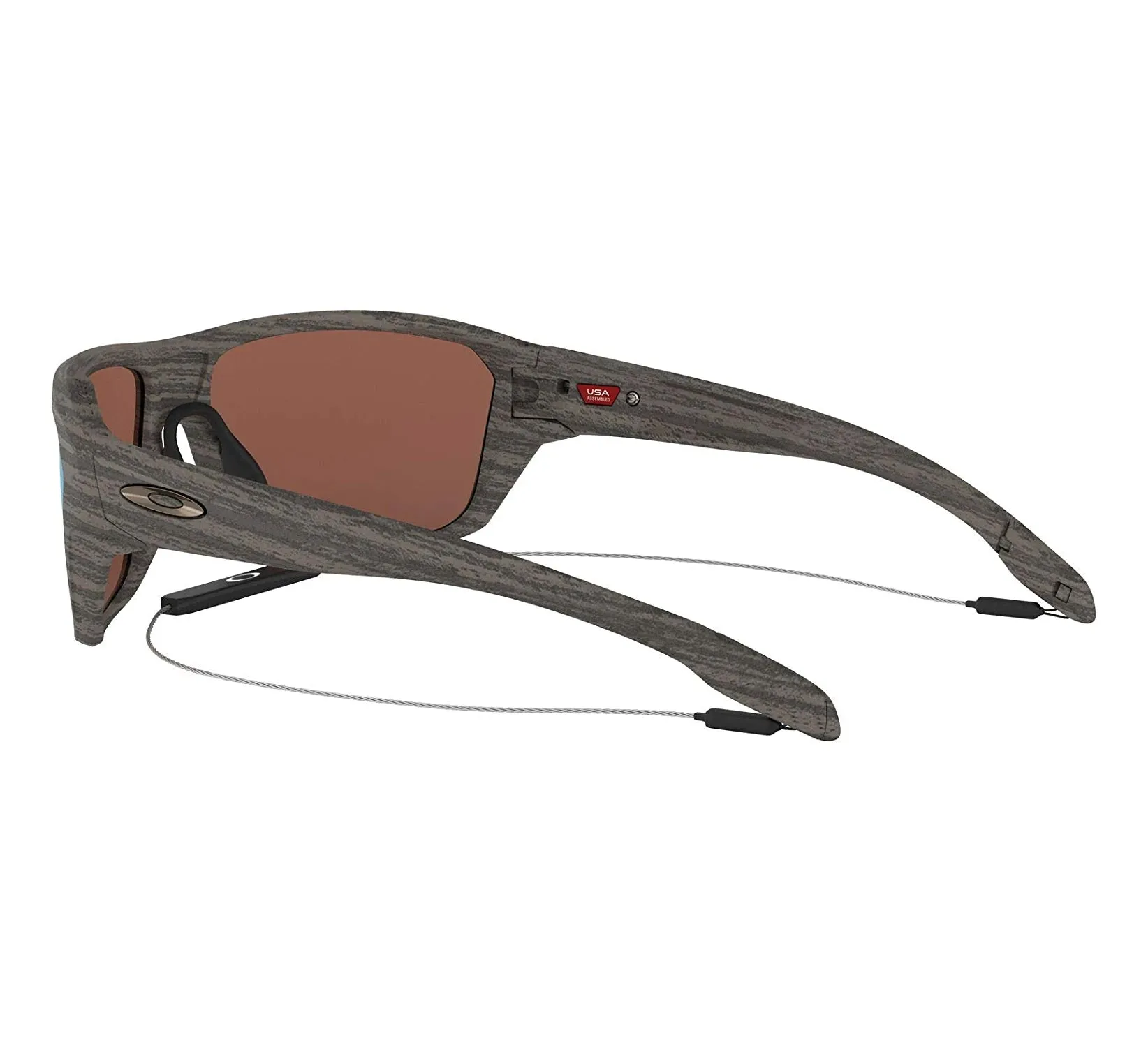 Oakley Split Shot Woodgrain Polarized Sunglasses