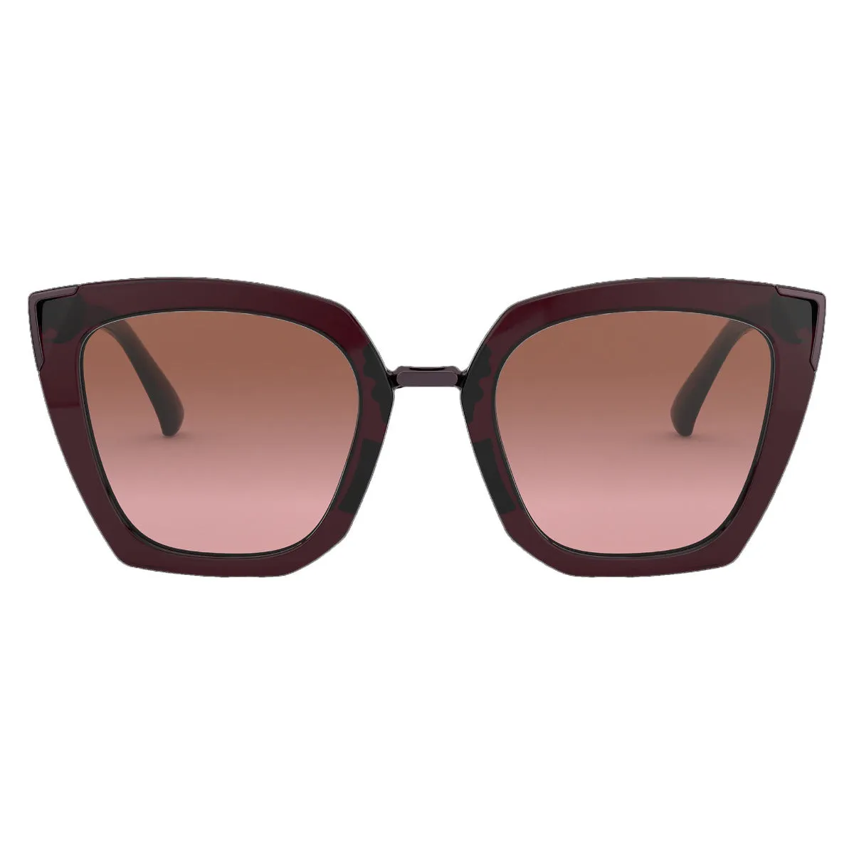 Oakley Women's Side Swept Sunglasses - Crystal Raspberry/G40 Black Gradient