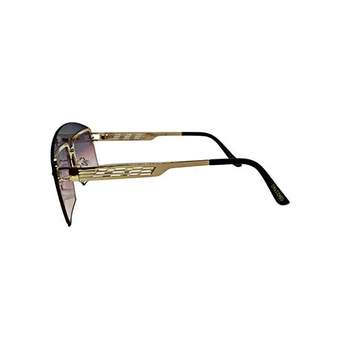 OFF THE RIM | Designer Rectangle Sunglasses UV Protection