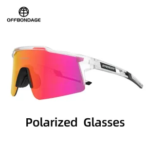 OFFBONDAGE Polarized Glasses Protection Sunglasses Ultra Light Glasses MTB Road Bike UV400 Sport Safe Eyewear Equipment