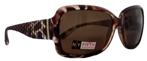 Olympia, High-End Line Bifocal (Clear On Top) Reading Sunglasses for Women OR Non-Bifocal Readers Sunglasses (Brown Tortoiseshell) NY Fifth Avenue