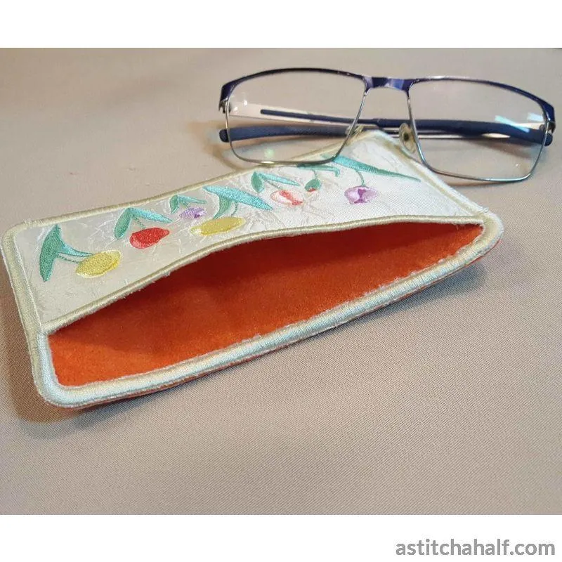 Oodles of Tulips Eyeglass Case