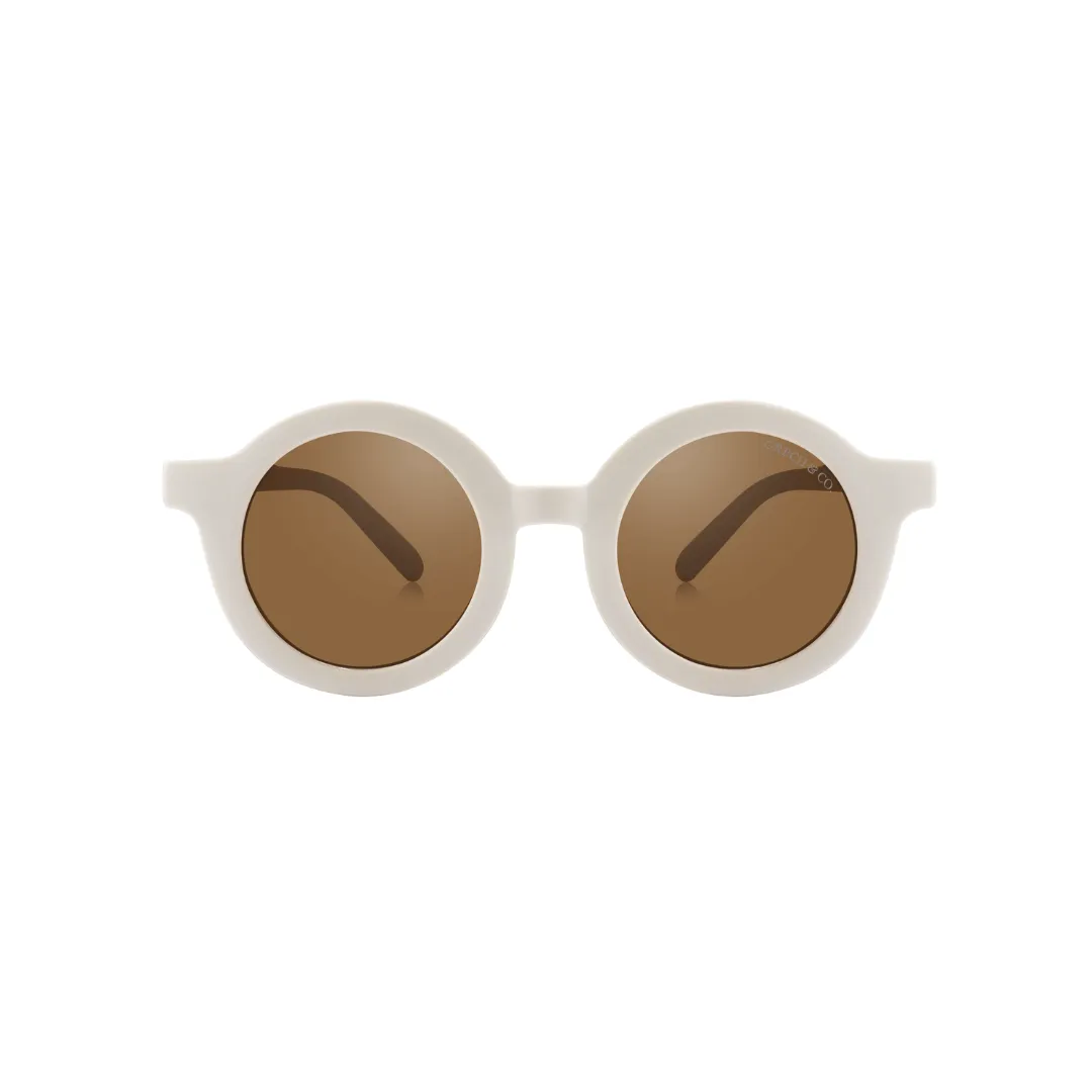 Original Round - Bendable & Polarized Sunglasses - Sand
