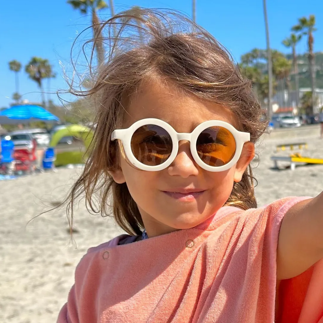 Original Round - Bendable & Polarized Sunglasses - Sand