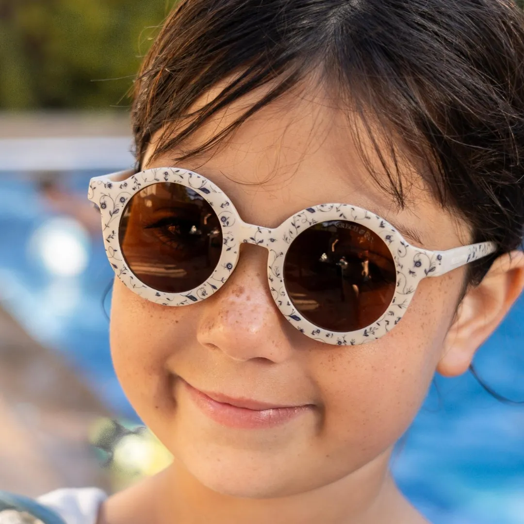 Original Round - Bendable & Polarized Sunglasses - Scandi Floral