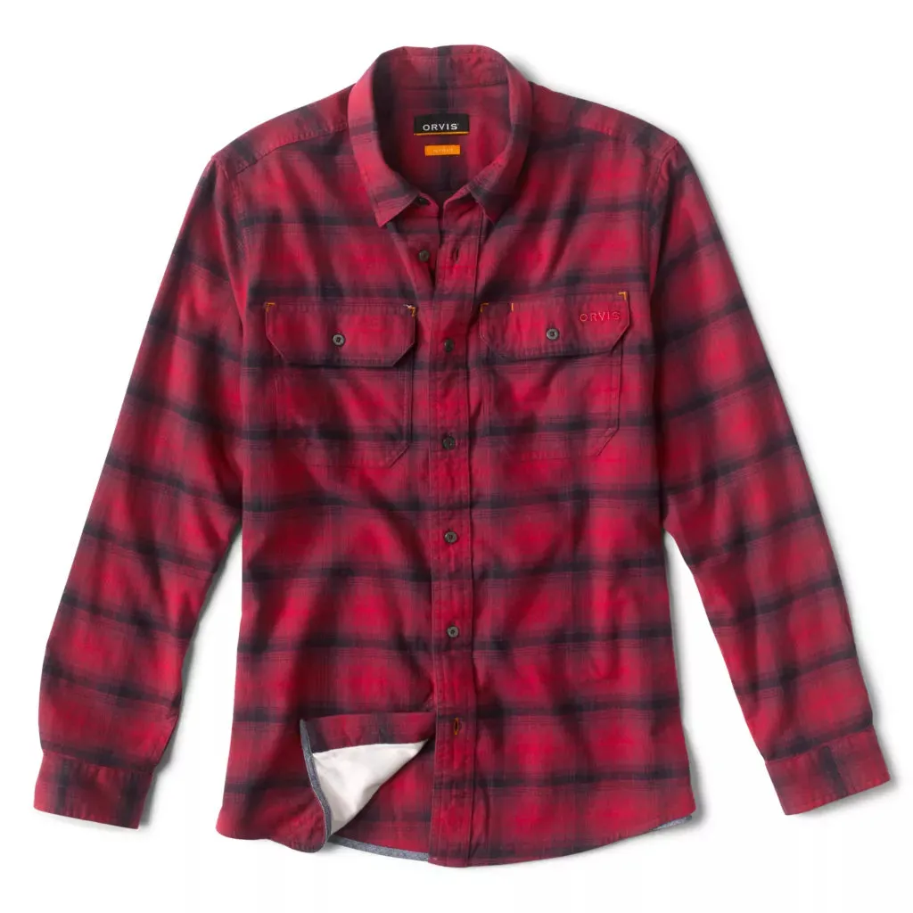 Orvis M's Flat Creek Tech Flannel Shirt
