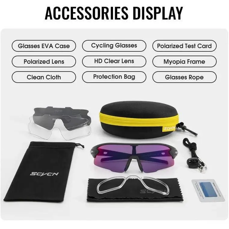 Outdoor Sports Bicycle Glasses UV-Proof