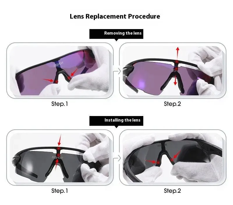 Outdoor Sports Bicycle Glasses UV-Proof
