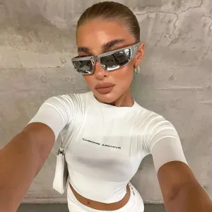 Outer Space Mirrored Sunglasses