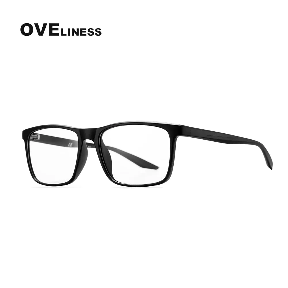 Oveliness Unisex Full Rim Square Tr 90 Titanium Eyeglasses Ol71p32