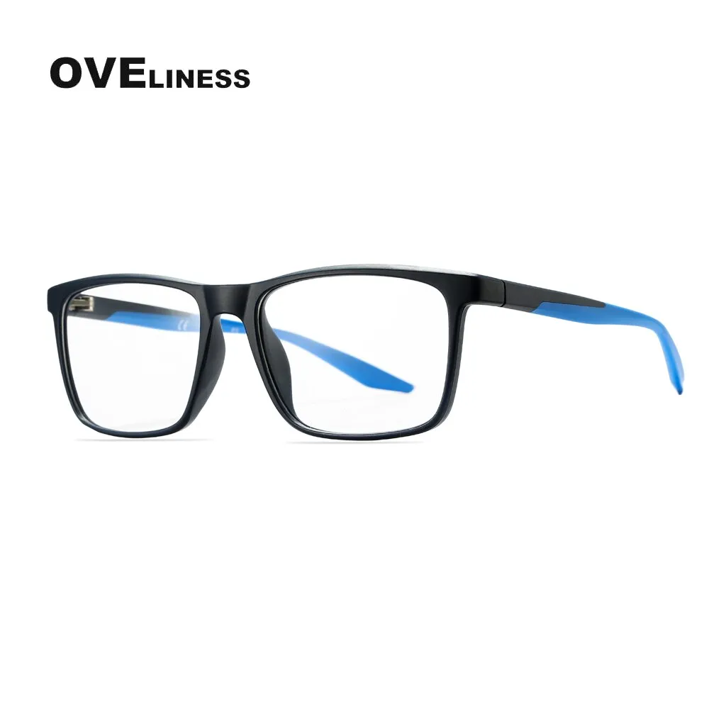 Oveliness Unisex Full Rim Square Tr 90 Titanium Eyeglasses Ol71p32
