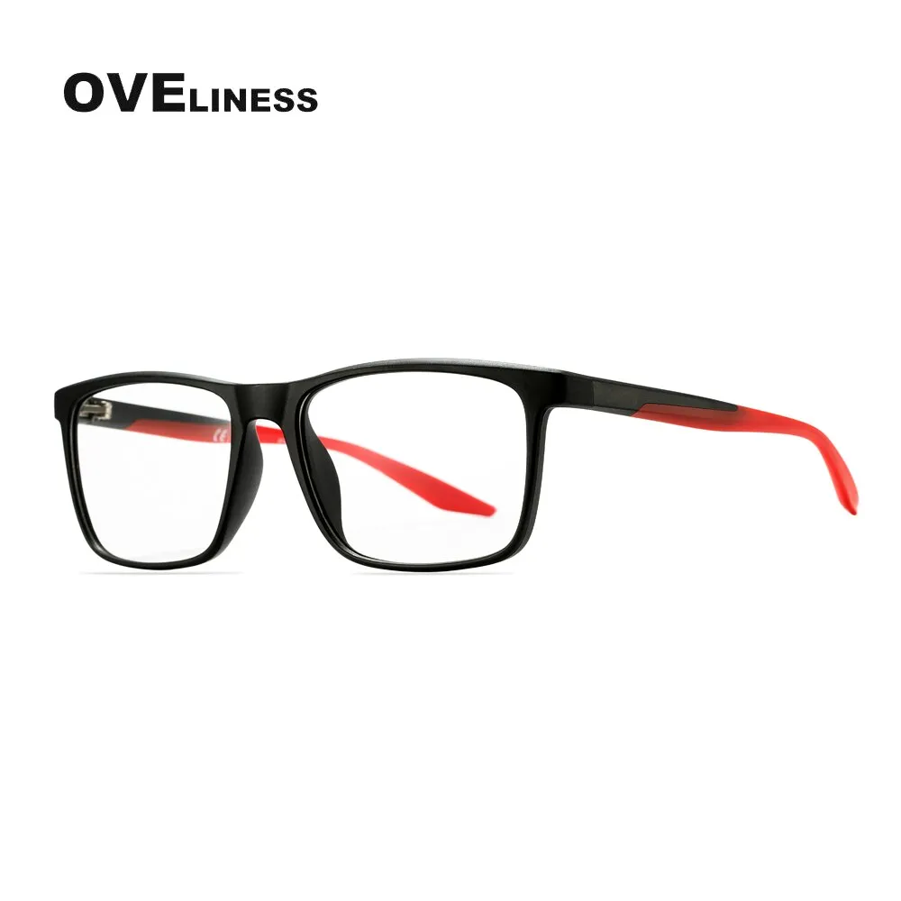 Oveliness Unisex Full Rim Square Tr 90 Titanium Eyeglasses Ol71p32