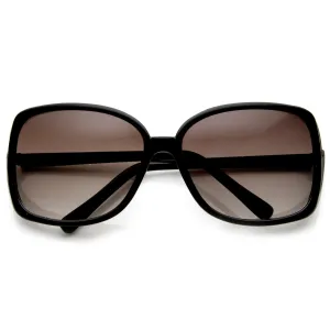 Oversize Designer Trendy Womens Fashion Sunglasses 8812