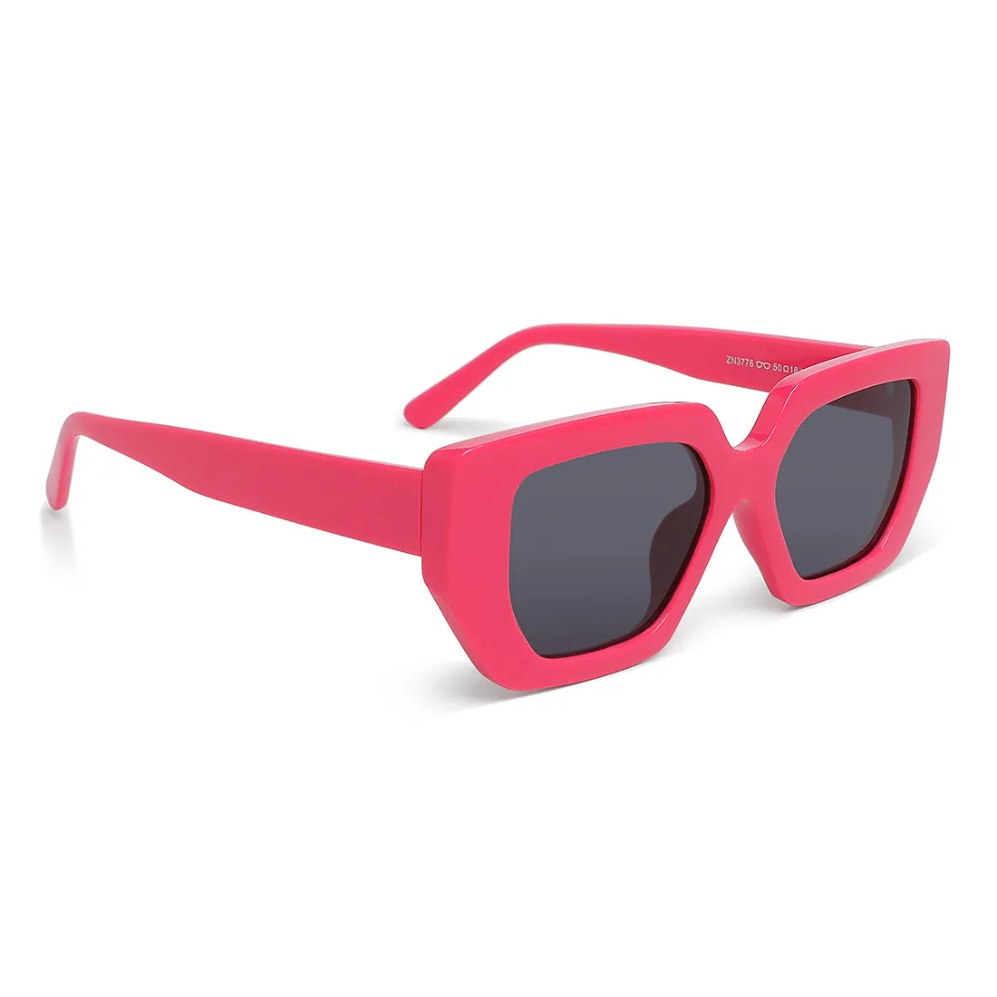 Oversized Cat Eye Square Sunglasses