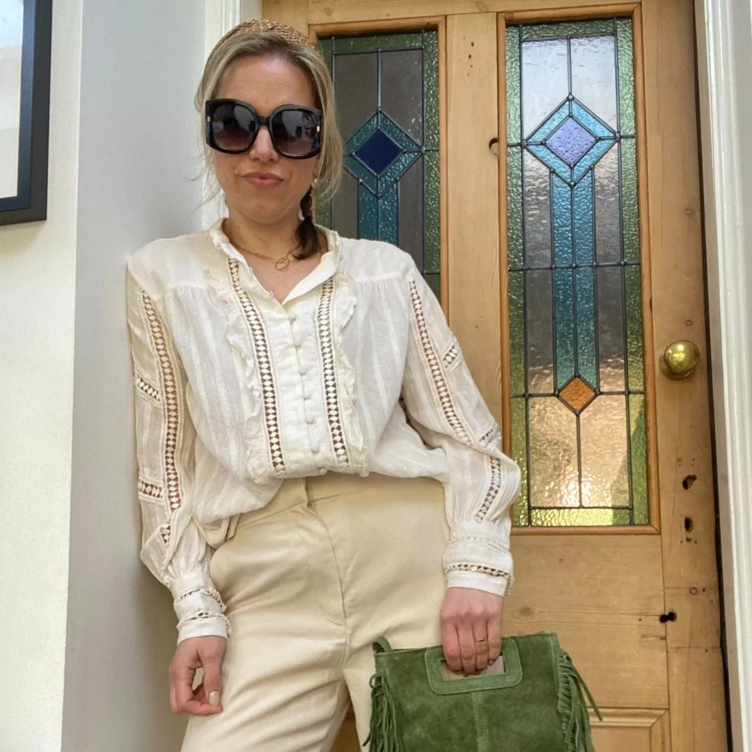 Oversized Retro Art Deco Sunglasses