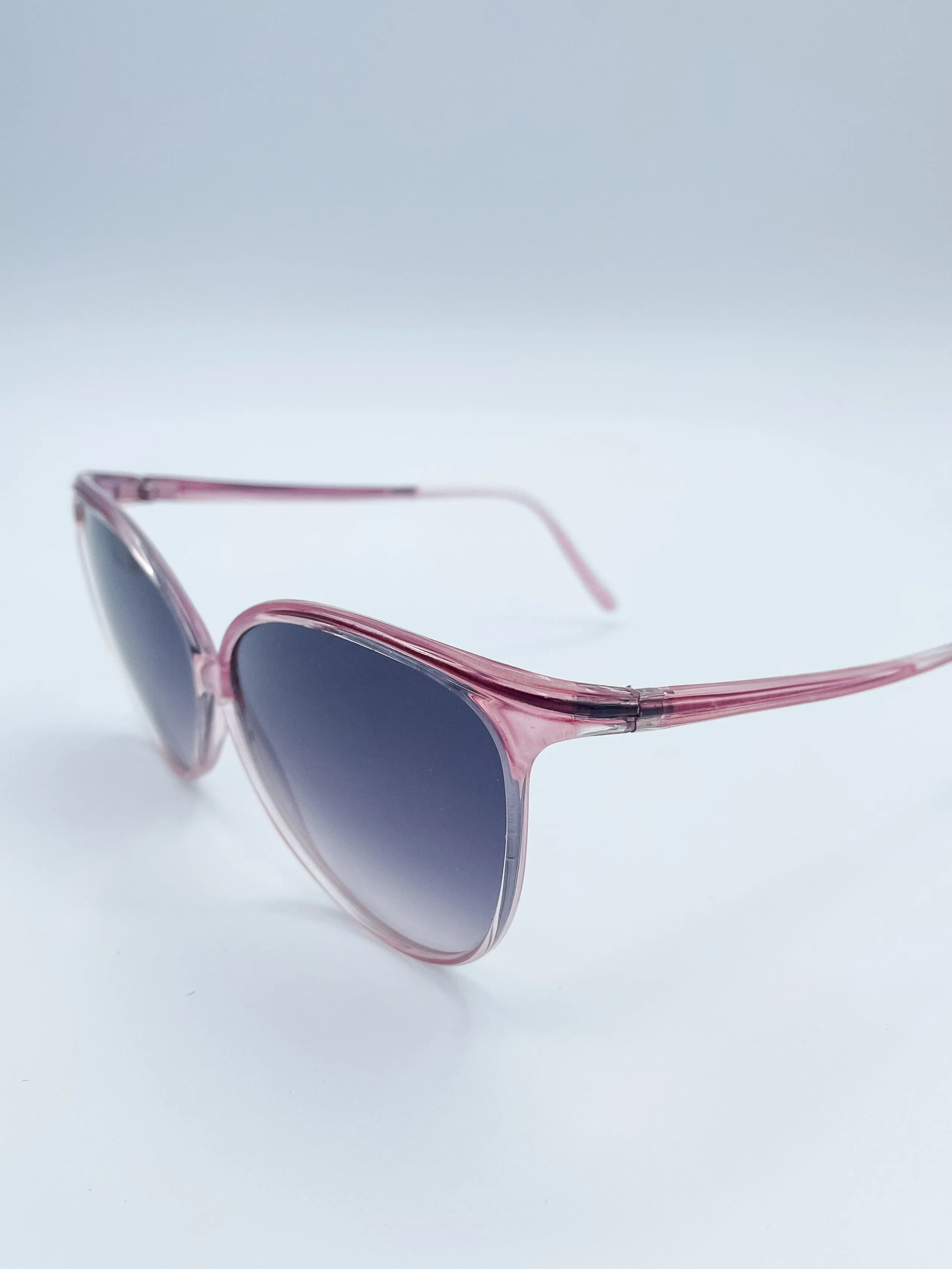 Oversized Style French Vintage Sunglasses