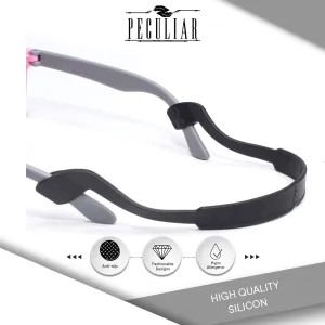 Peculiar S100 Silicon Rubber Eyeglass STRAP End Tips Anti Slip Ear Grip