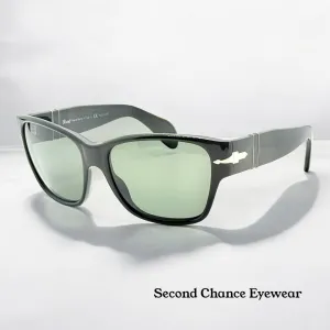 Persol 2942-S 95/58 Polarized Sunglasses – Glass Lenses - Handmade in Italy – Discontinued Model