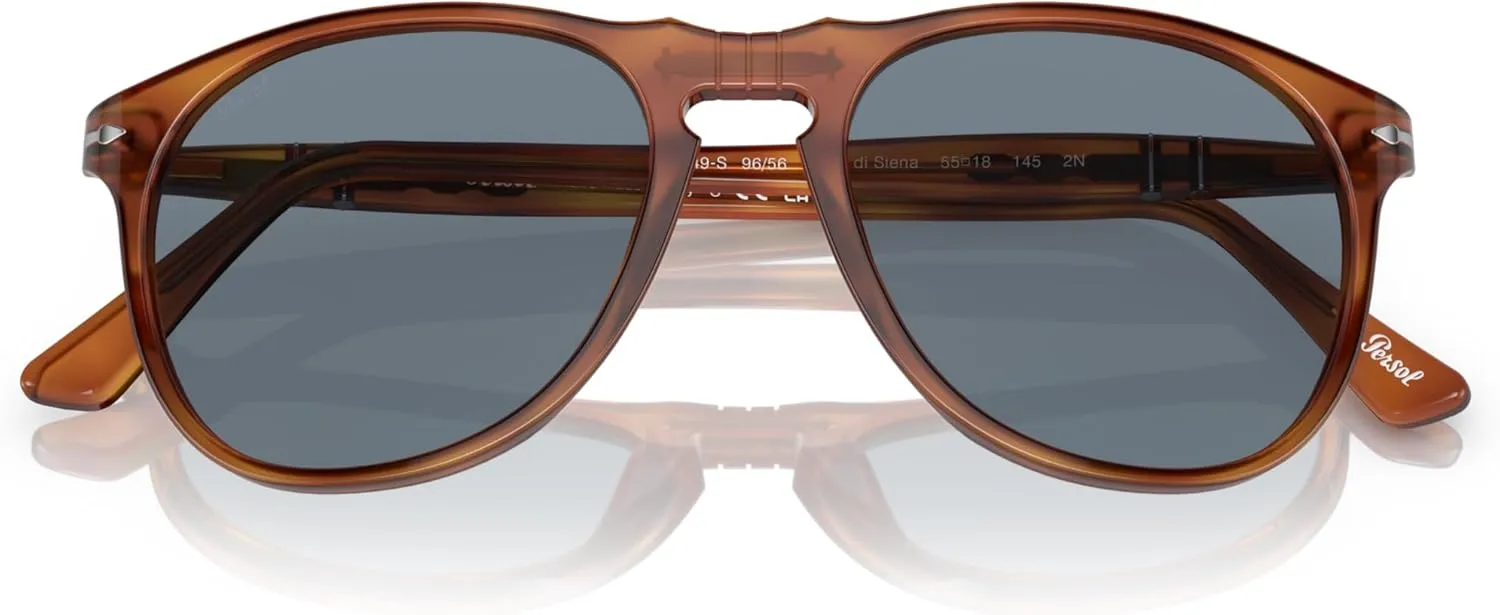 Persol Po9649s Aviator Sunglasses