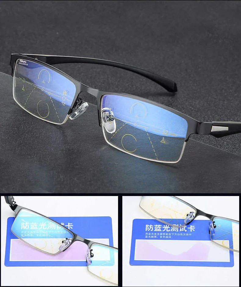 Photochromic Bifocal Reading Glasses