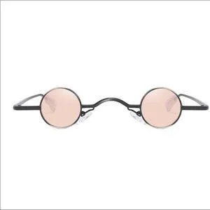 Pink Mini Round Sunglasses