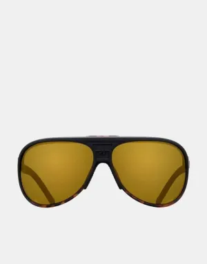 Pit Viper Peninsula Lift-Offs Sunglasses - Gold Revo Coated Brown