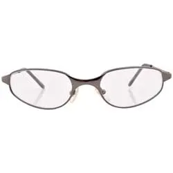 PLAYIN' Gunmetal Clear Glasses