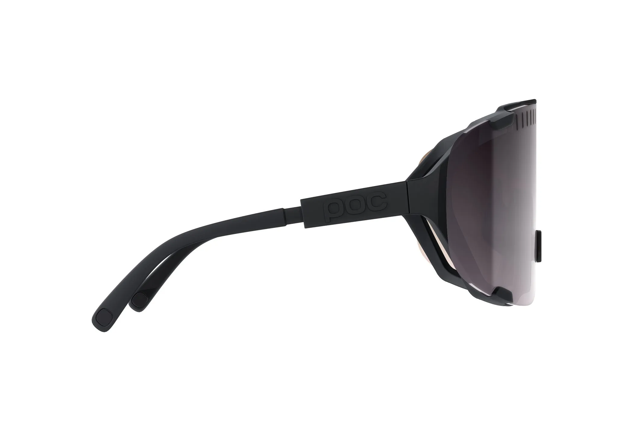 POC Devour Sunglasses Uranium Black