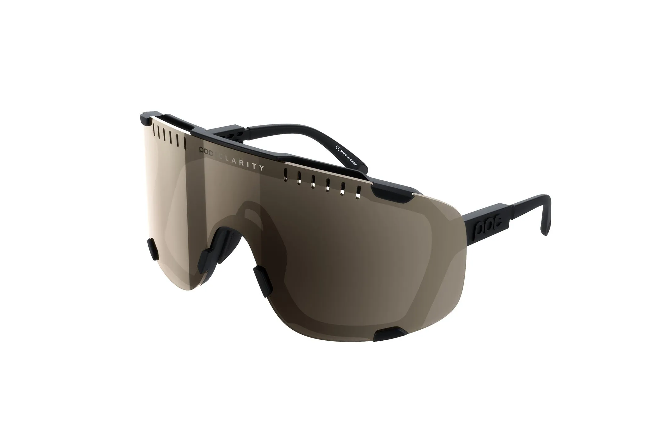 POC Devour Sunglasses Uranium Black