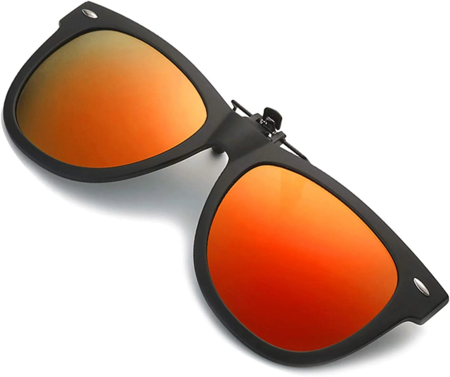 Polarized Clip On Sunglasses Over Prescription Glasses Anti-Glare UV Protection Fishing Driving Sunglasses