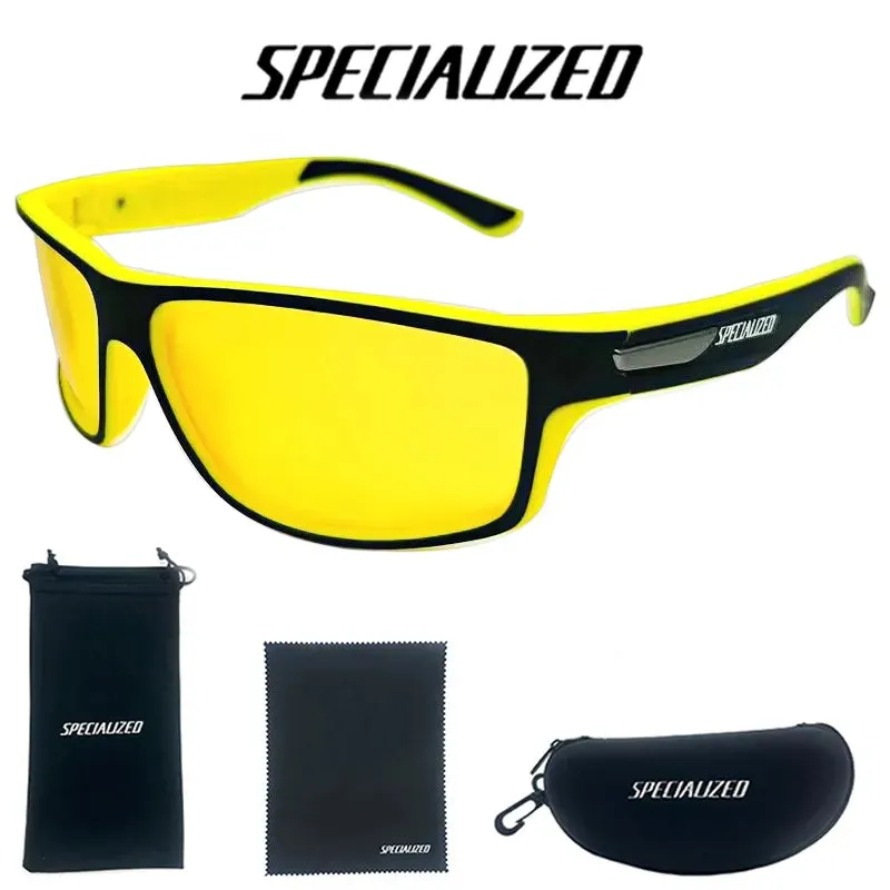 Polarized Riding Sunglasses UV400 Colorful Bicycle Goggles Windproof Cycling Glasses Men Women Outdoor Sports Eyewear Fishing