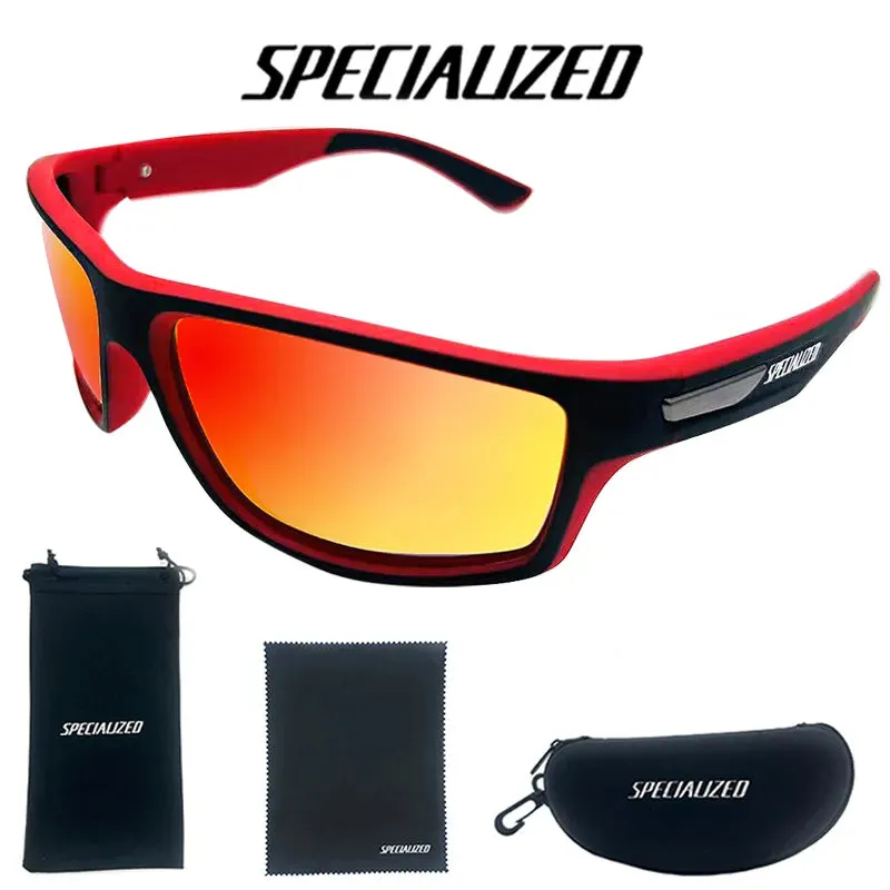 Polarized Riding Sunglasses UV400 Colorful Bicycle Goggles Windproof Cycling Glasses Men Women Outdoor Sports Eyewear Fishing
