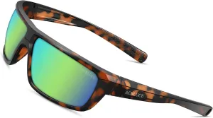 Polarized Sports Sunglasses for Men Women Fishing Driving Cycling Running Durable Light-weight with UV Protection
