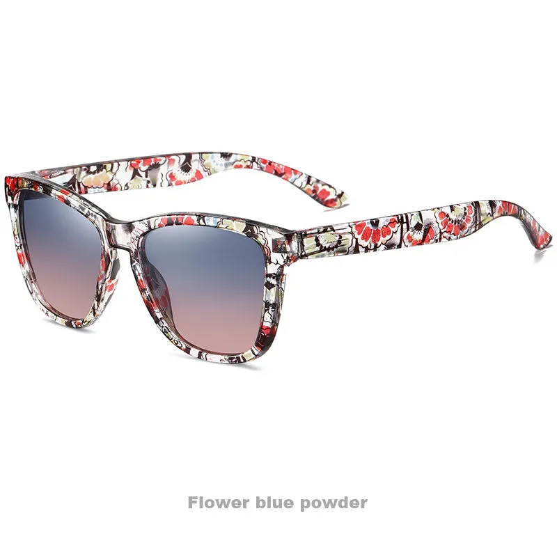 Polarized Square Eyeglasses Frames Sun Glasses