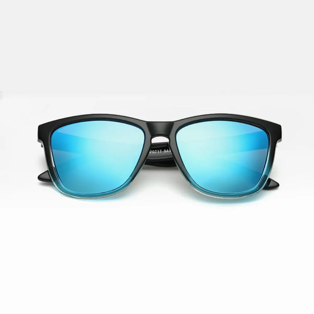 Polarized Sunglasses for Men/Women Gradient Wayfarer Frame - Blue