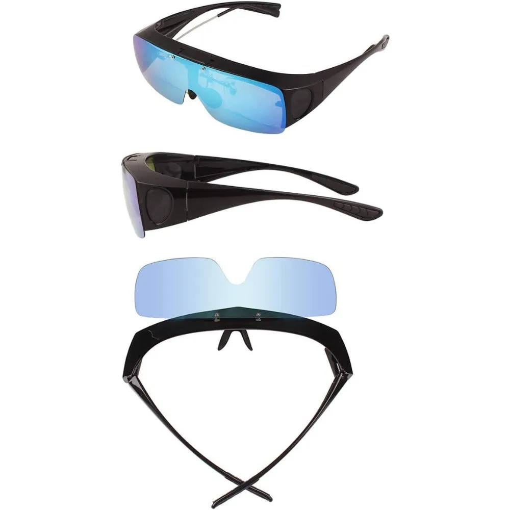 Polarized Wraparound Fitover Sunglasses A180