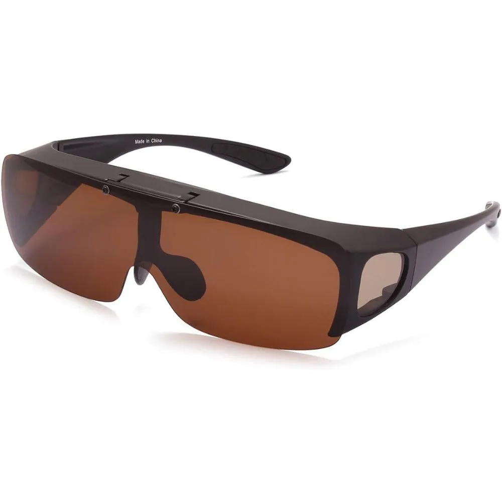 Polarized Wraparound Fitover Sunglasses A180