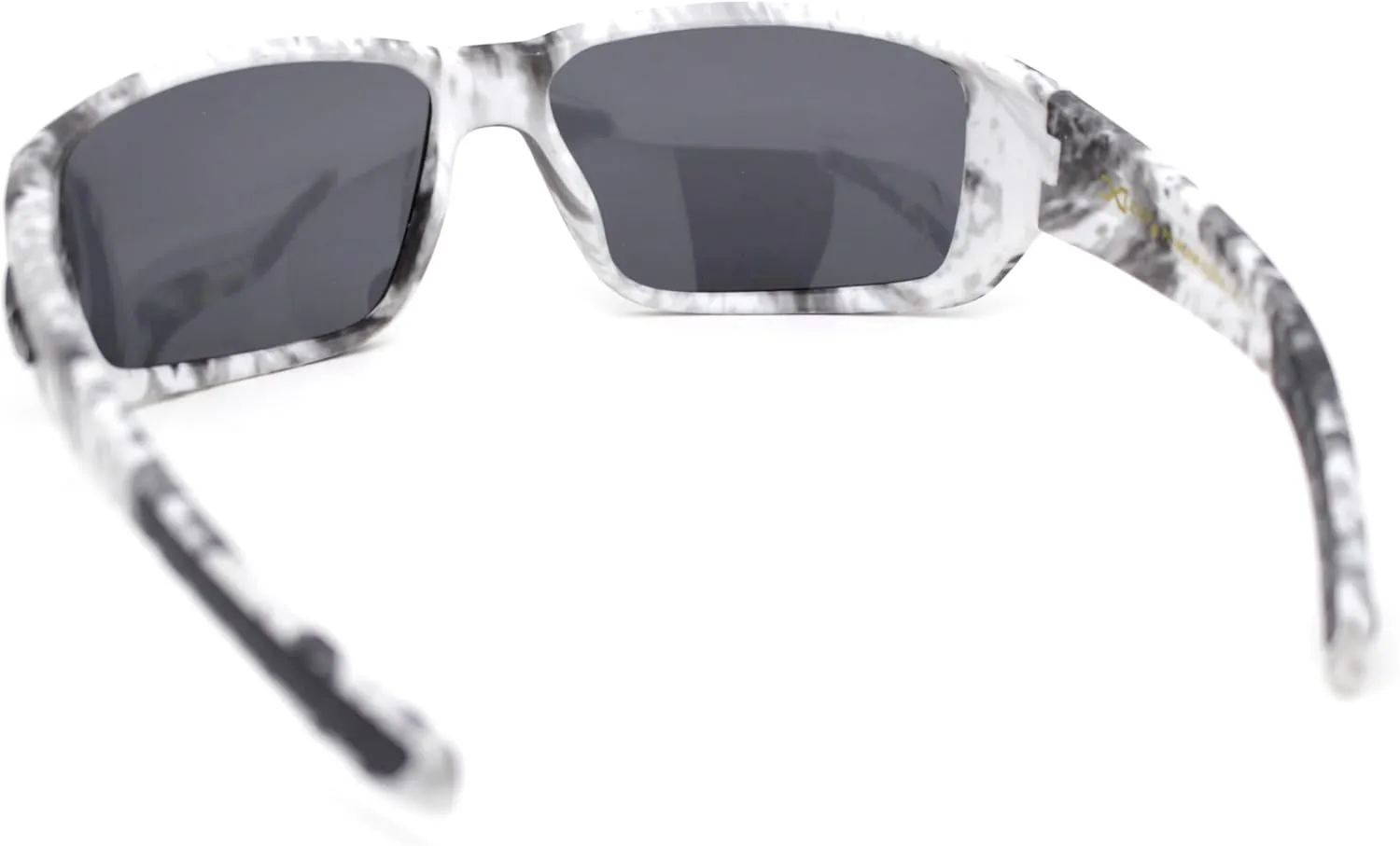 Polarized Xloop Camo Print Wrap Biker Style Sport Plastic Sunglasses